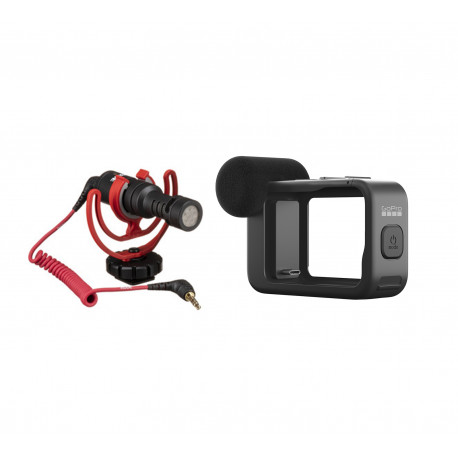 GoPro HERO9 Black Camera Media Mod with microphone RODE VideoMicro