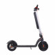 Proove Model X-City Pro City electric scooter, SilverRed side view
