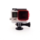 Красный фильтр для GoPro HERO4 (в надетом виде)