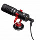 BOYA BY-MM1+ SuperCardioid Microphone, close-up
