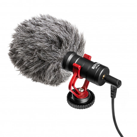 BOYA BY-MM1+ SuperCardioid Microphone, overall plan