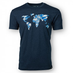 Футболка GoPro Global Graphic Tee (Blue) унисекс