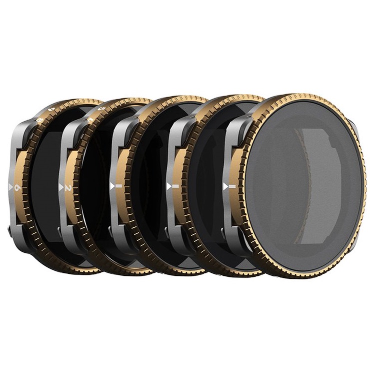 Світлофільтри PolarPro VND/2-5, 6-9 Stop (ND4-ND512), ND8/PL, ND16/PL, ND32/PL Cinema для DJI Air 2S