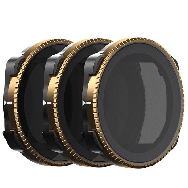 PolarPro Vivid Collection ND8/PL, ND16/PL, ND32/PL Filter Set for DJI Air 2S