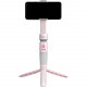 Стабилизатор для смартфона Zhiyun Smooth XS, розовый на штативе