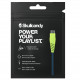 Skullcandy Line Round USB Type-A to Micro USB Cable, Psycho Tropical packaged