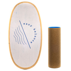 Balanceboard Basic - White roller 12.8 cm