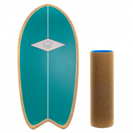 Balanceboard Fish - Surfstyle, set