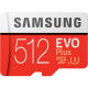 Карта памяти Samsung EVO PLUS V2 microSDXC 512GB UHS-I U3, главный вид