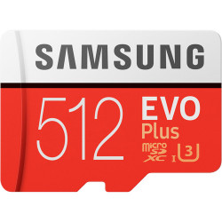 Карта памяти Samsung EVO PLUS V2 microSDXC 512GB UHS-I U3