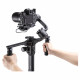 DJI Ronin-S Switch Grip Dual Handle, in two-handed format