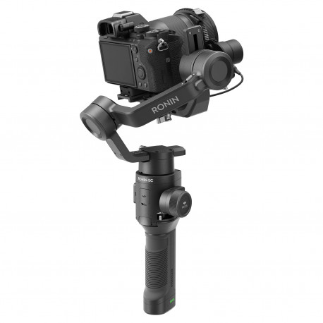 DJI Ronin-SC Gimbal Stabilizer Pro Combo Kit, with a camera