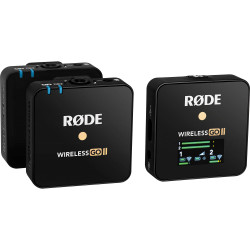 Двоканальна бездротова мікрофонна радіосистема RODE Wireless GO II