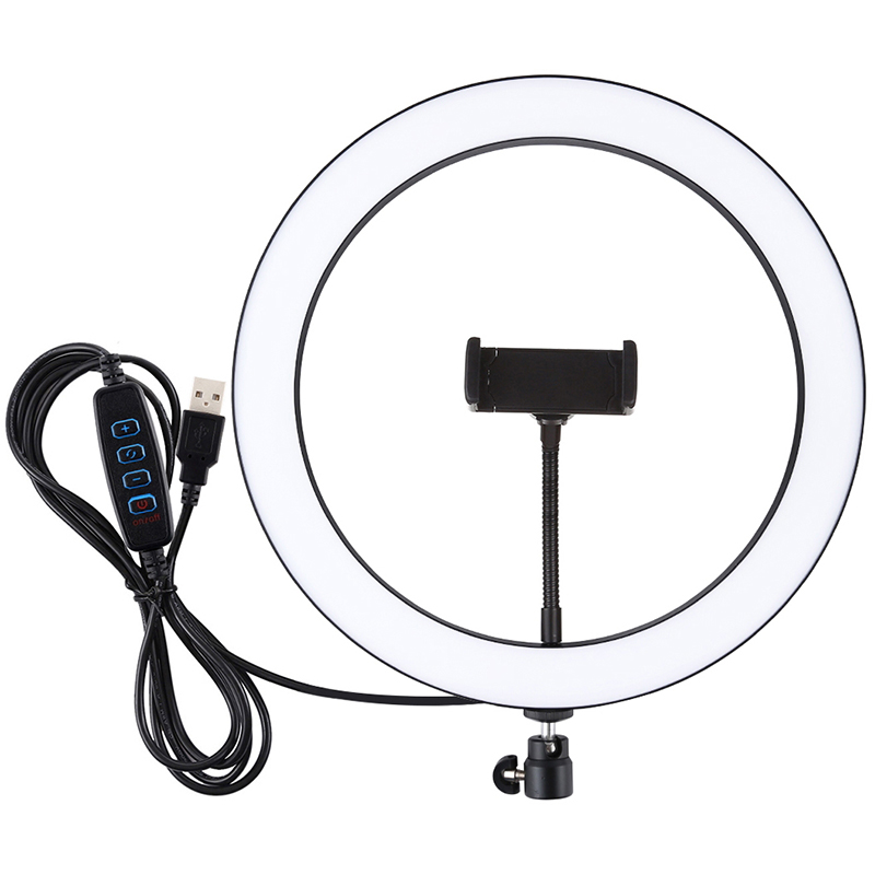 Кільцева USB LED лампа Puluz 30 см