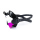 Diving mask with GoPro mount doublecolor