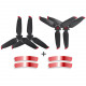 Sunnylife Propellers 5328S for DJI FPV (2 pair), red in the box