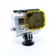 Желтый фильтр для GoPro HERO3 (надет на GoPo)
