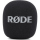 Rode Interview GO Handheld Mic Adapter for the Wireless GO, windscreen