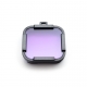 Фиолетовый подводный фильтр для GoPro HERO Session (вид сверху)