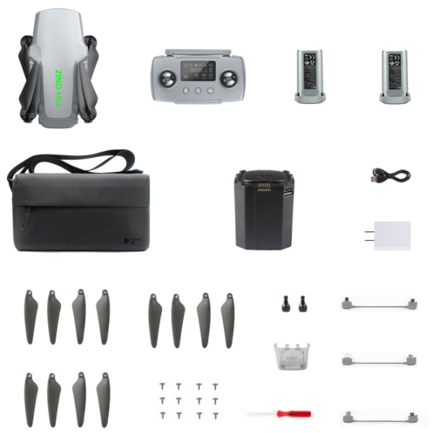 Квадрокоптер Hubsan ZINO Mini Pro 64Gb (з двома батареями)
