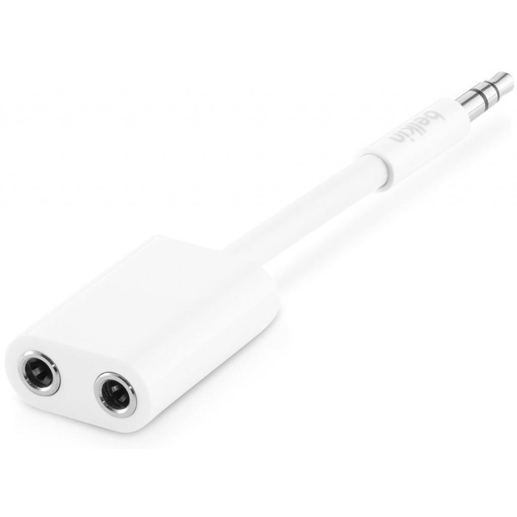 Сплітер для навушників Belkin jack 3.5 мм male - jack 3.5 мм female x2