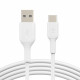 Belkin USB-A - USB-С, PVC Cable, 2m, white