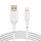 Belkin USB-A - Lightning, PVC Cable, 1m, white