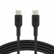 Belkin USB-С - USB-С, PVC Cable, 2m, black