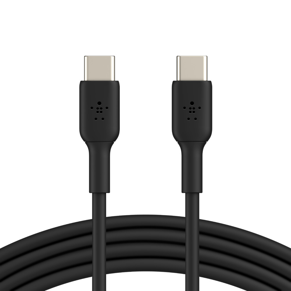 Кабель Belkin USB-С - USB-С, PVC, 2 м, черный