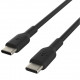 Belkin USB-С - USB-С, PVC Cable, 2m, black close-up_1