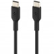 Belkin USB-С - USB-С, PVC Cable, 2m, black close-up_2