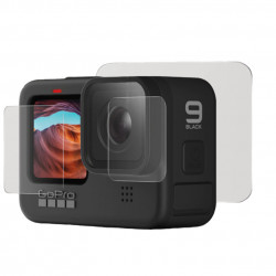 SHOOT protective glass for GoPro HERO11, HERO10 and HERO9 Blackdisplays and lens
