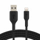 Belkin USB-A - Lightning, BRAIDED Cable, 2m, black