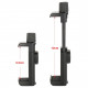 Monopod and tripod adjustable mount for smartphone, dimensions