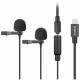BOYA BY-M2D Omni Directional Lavalier Microphone with Lightning adapter for iPhone, main view