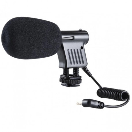 Кардиодный конденсаторный микрофон пушка Boya BY-VM01, главный вид