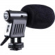 Кардиодный конденсаторный микрофон пушка Boya BY-VM01, крупный план