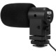 Boya BY-V01 Compact Stereo Microphone, back view