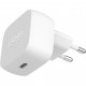 Сетевое зарядное устройство Playa by Belkin Home Charger 18W USB-C PD, white, главный вид