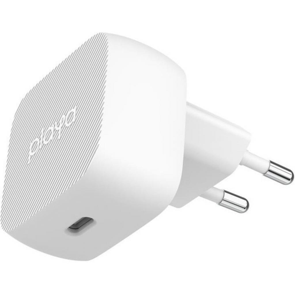 Сетевое зарядное устройство Playa by Belkin Home Charger 18W USB-C PD, white, главный вид