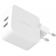 Мережевий зарядний пристрій Playa by Belkin Home Charger 24W Dual USB 2.4A, white