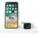 Беспроводное зарядное устройство Belkin 2-in-1 Wireless Pad/Stand/Apple Watch
