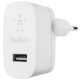 Мережевий зарядний пристрій Belkin (12W) USB-A 2.4A, white