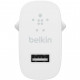 Мережевий зарядний пристрій Belkin (12W) USB-A 2.4A, white