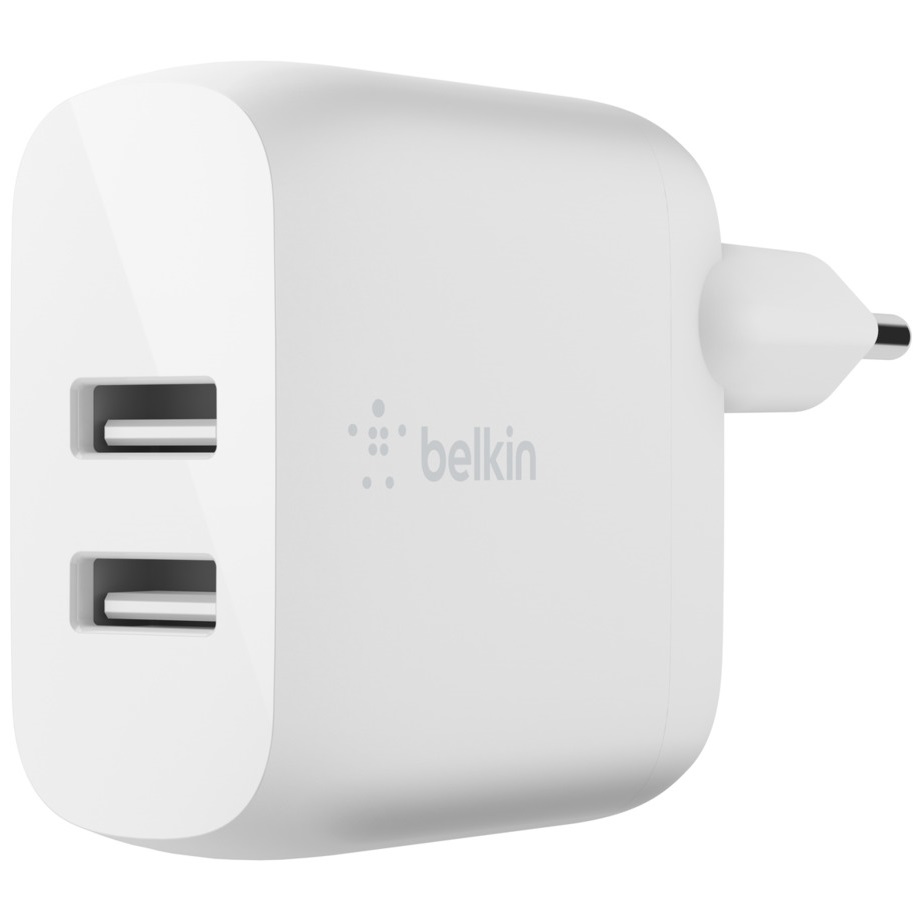 Сетевое зарядное устройство Belkin Home Charger (24W) Dual USB 2
