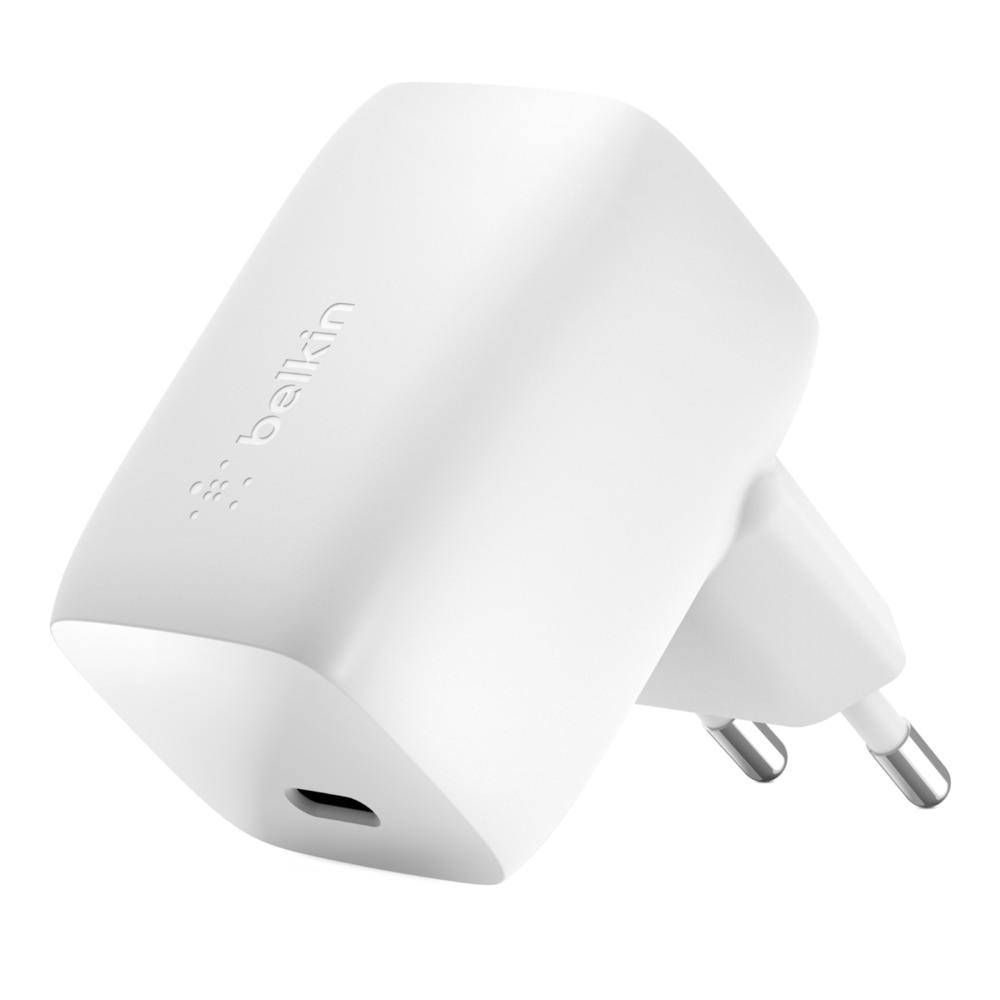 Мережевий зарядний пристрій Belkin 60W GAN USB-С, white