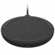 Belkin Pad Wireless Charging Qi 15W with Power Adapter, black close-up
