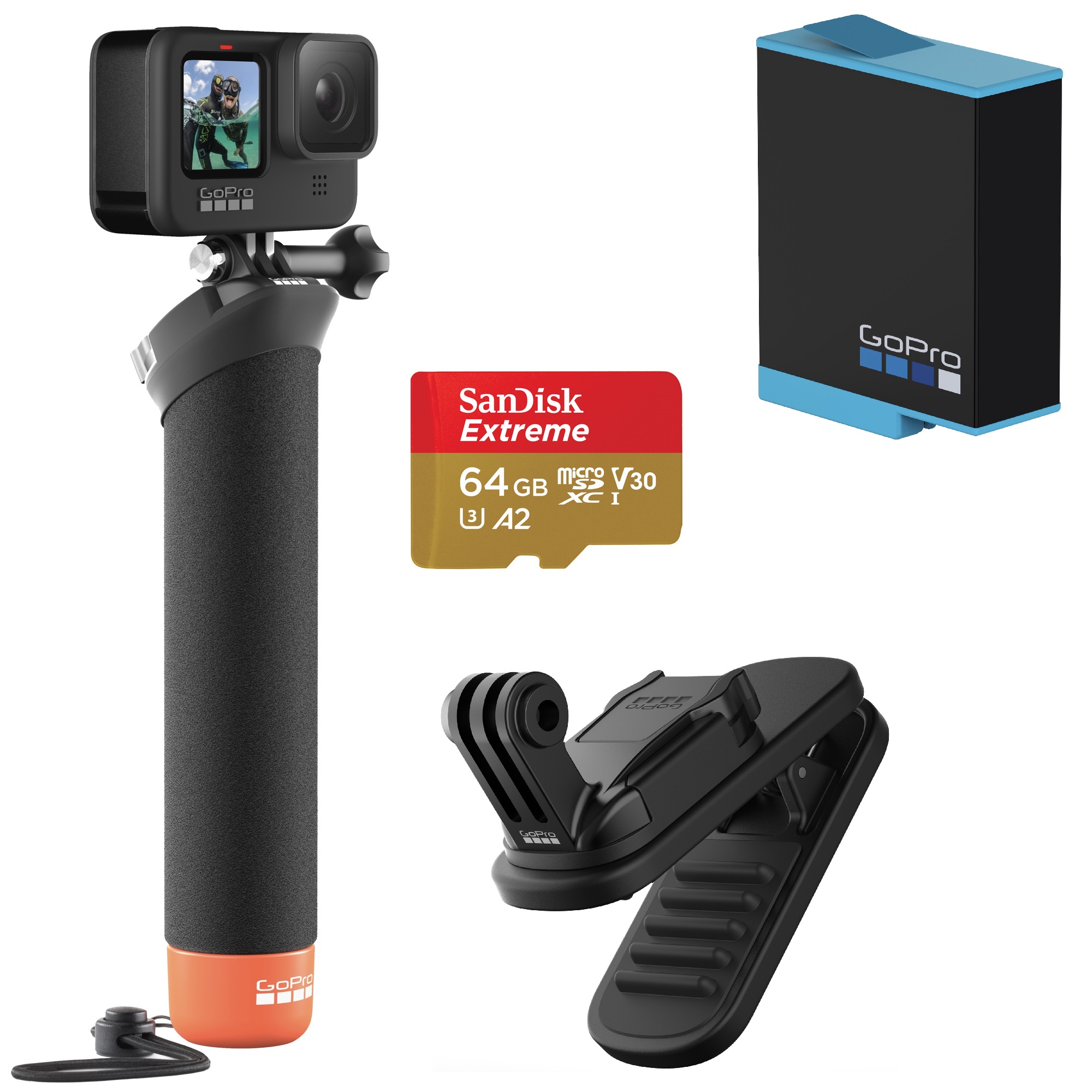 Екшн-камера GoPro HERO9 Black Adventure Bundle