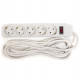 PowerPlant Surge protector 5 m, 3x1.5mm2, 10A, 5 outlets (JY-1056/5)