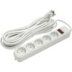 PowerPlant Surge protector 10 m, 3x1.5mm2, 10A, 5 outlets (JY-1056/10)
